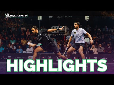 "Outrageous Stuff" | Asal v Hesham | CIB PSA World Championships 2023-24 | QF HIGHLIGHTS