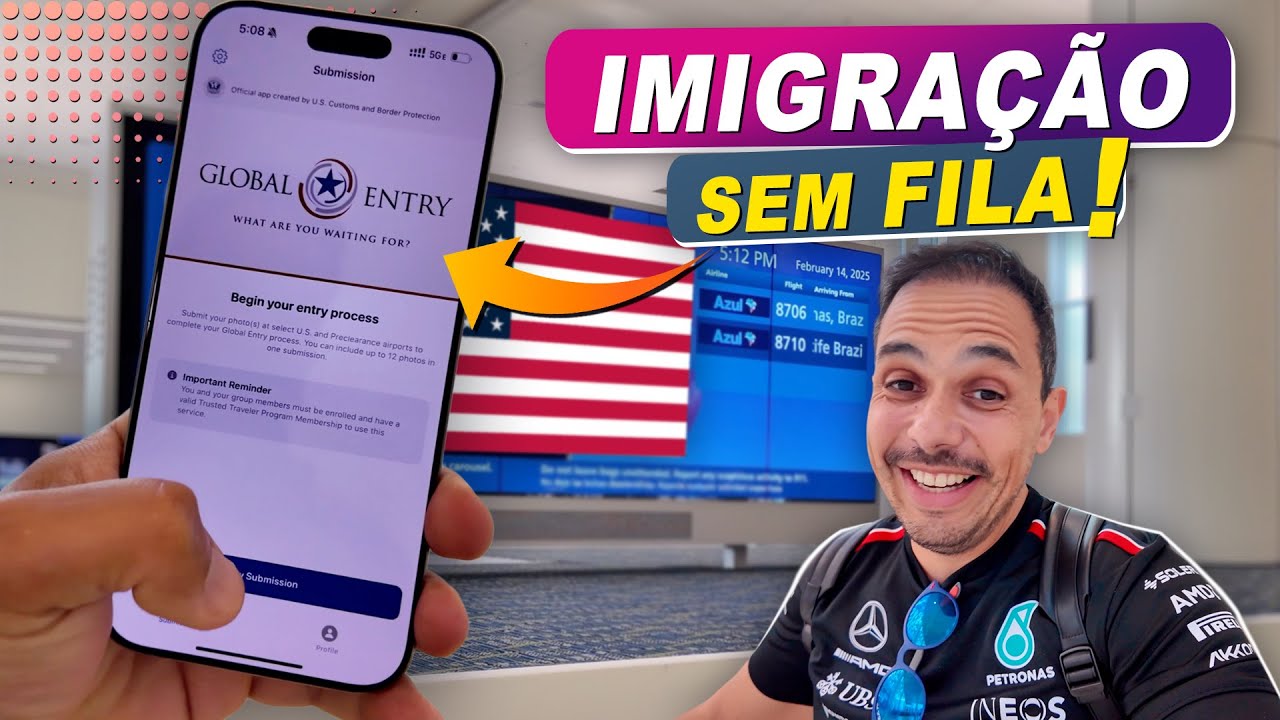 Voltando para os EUA usando Global Entry #macmasi #globalentry