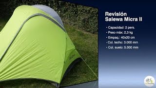 Review Tienda de cicloturismo Salewa Micra II