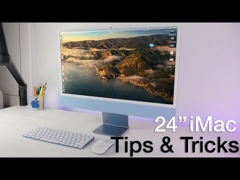 How to use 24" iMac (M1) + Tips/Tricks!