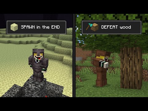 Minecraft if it was played BACKWARDS