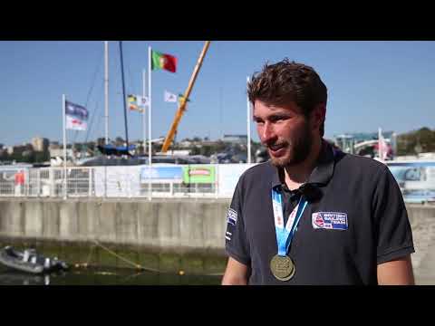 2019 Laser Senior Europeans - Day 6 - Lorenzo Chiavarini GBR
