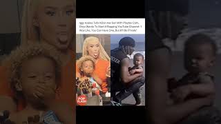 Playboi Carti’s Son Already Planning His Rap Career… Iggy Azalea Says ‘Not So Fast!’ #playboicarti