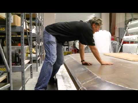 Fiberglass Hardtop for 440 Carver (Completed - going into fairing)