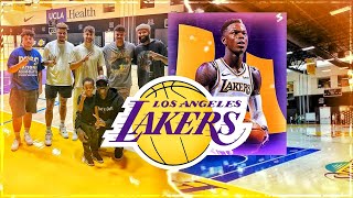 Dennis Schröder zeigt uns die Facility 😍 mit Eli, Sidney und Rohat🔥 | NiklasWilson Dennis Schröder zeigt uns die Facility 😍 mit Eli, Sidney und Rohat🔥 | NiklasWilson