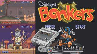 Disney's Bonkers SNES - C&M Playthrough