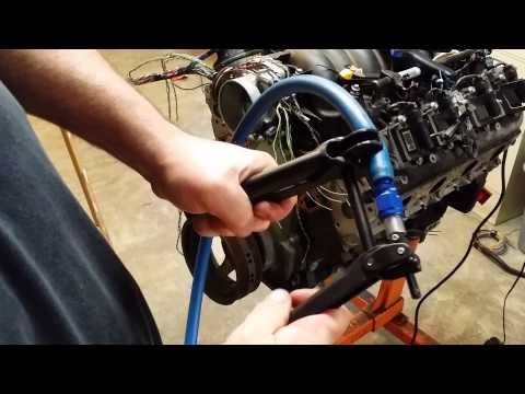 Push lock hose tool. Knuckle saver