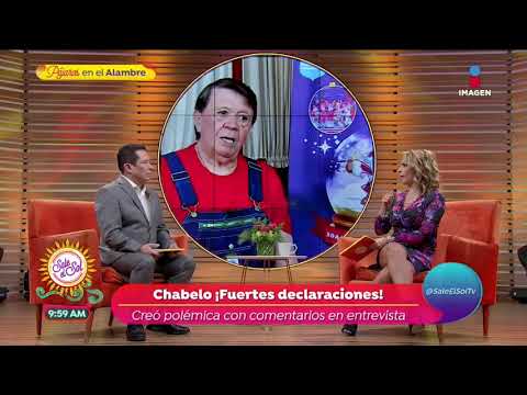 Chabelo sorprende con grosera respuesta contra reportera | Sale el Sol