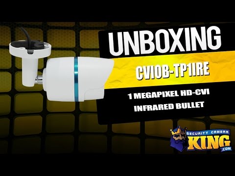 Unboxing: 1 Megapixel HD-CVI Infrared Bullet - CVIOB-TP1IRE
