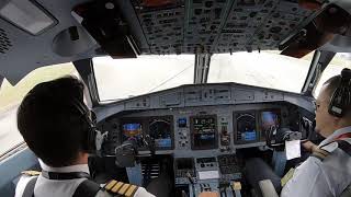 preview picture of video 'MALINDO AIR BATIK MALAYSIA INAUGURAL TO SILANGIT DANAU TOBA ATR-72-600 9M-LMG OD361'