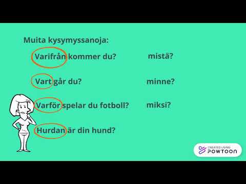 Ruotsin kysymyssanat