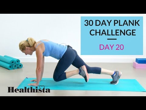 30 Day plank challenge | Day 20