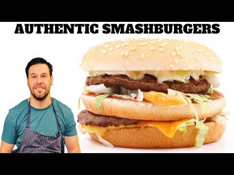 How To Make Smash Burgers | Classic Smashed Burgers Recipe