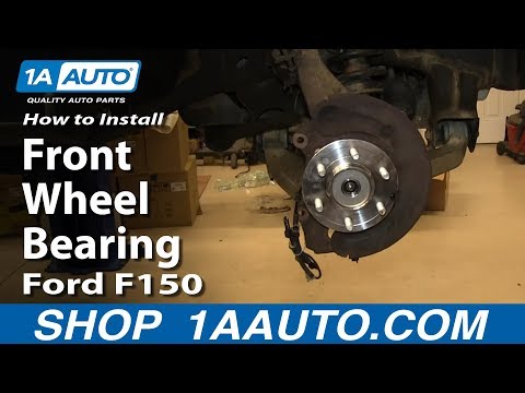 How To Replace Front Wheel Bearing Hub Assembly 04-08 Ford F-150