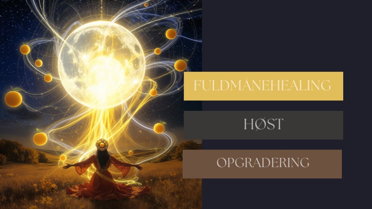 Høstfuldmåne - healende lys til din næste opgradering 🌕✨