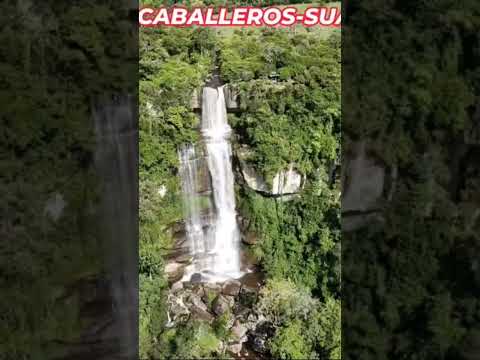 La cascada de los caballero en  #Suaita ♥️🇨🇴🫶🏻un lugar espectacular, si eres de Suaita comparte