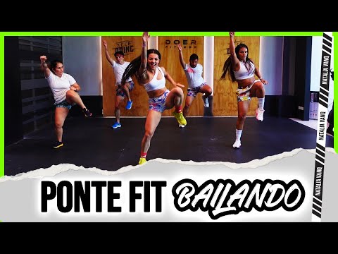 🔥BAILE FIT INTENSO en CASA #126. Quema calorías en casa -Intense Zumba Dance Class - Natalia Vanq