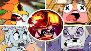 Cuphead - All Boss Knockouts Animations