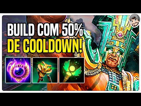 ⛈️ CHAACZÃO 50% DE COOLDOWN + ITENS DE CURA! CHAAC - Ranked Duelo