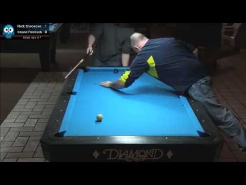 9-ball Rick Schroeder vs Shane Roebuck (rematch)