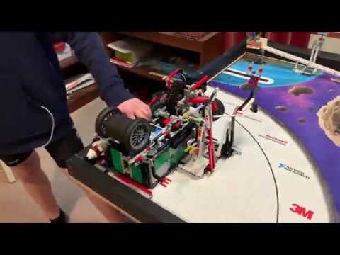 FLL Into Orbit Robot Run - First Run - CATS Robotics