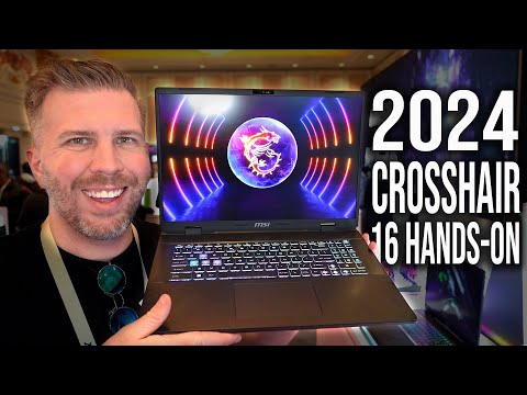 video - MSI Crosshair 16 HX, i7-14650HX, RTX 4070, 16 GB DDR5-5600, 1 TB SSD, FHD+ 144 Hz