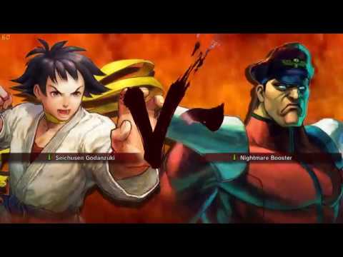 Ultra Street Fighter IV M.Bison C+ vs Makoto C+ Ranked Match