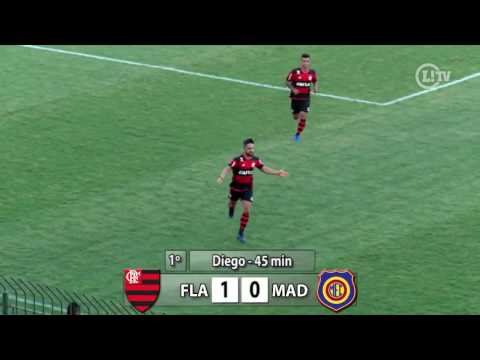 Flamengo 4x0 Madureira (Rodada 5 - Taça Guanabara) Campeonato Carioca 2017 - Melhores Momentos