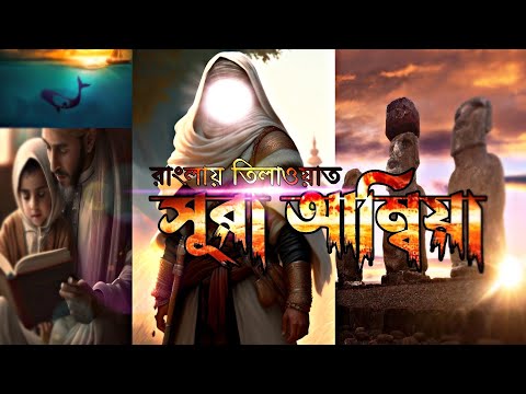 সূরা আল আম্বিয়া বাংলায় | Surah Anbiya Only Bangla Translation | Surah_021 | Bangla Al Quran