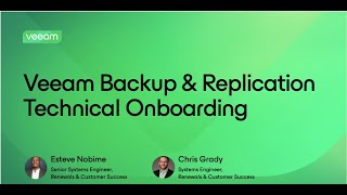 Download the video "[AMER session] Veeam Backup & Replication  Core Concepts and Best Practices Training"