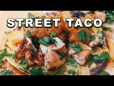 3 Ingredient Chicken Street Taco