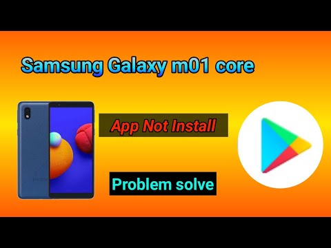 Samsung Galaxy m01 core App Not Install problem solve