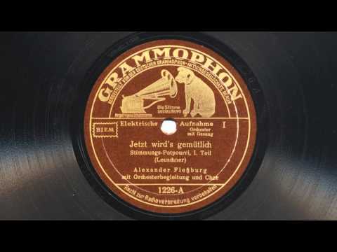 Alexander Fleßburg: Jetzt wird's gemütlich (1932)