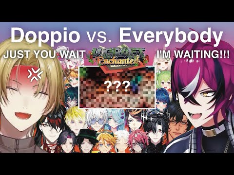 (all pov) Doppio vs. Everybody🤯 when nijisanji en's biggest scammer got bullied #VCraftEnchanted