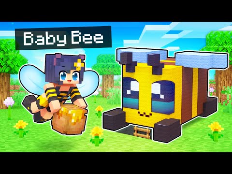 Aphmau - My Buzzing BABY BEE Base In Minecraft!