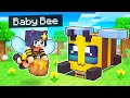 My Buzzing BABY BEE Base In Minecraft!