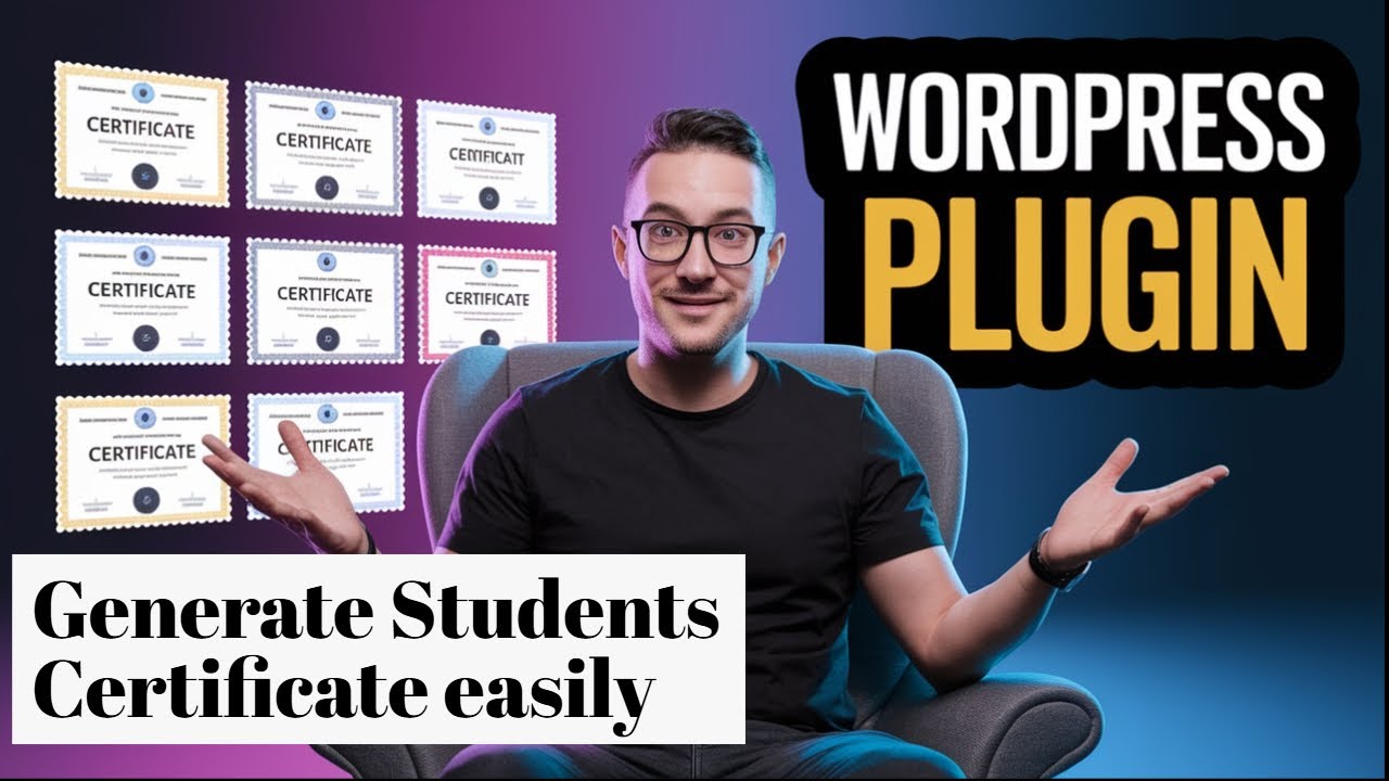 Student Certificate verification plugin for Wordpress 2025
