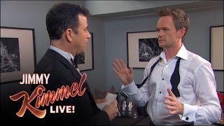 Jimmy Kimmel Puts Neil Patrick Harris on the Spot After the Oscars