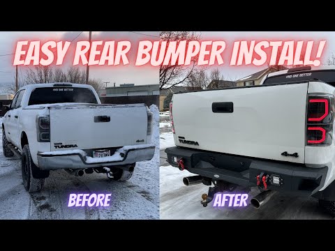 The BEST REAR BUMPER For Your Toyota Tundra!! (Hooke Road 2007-2013)