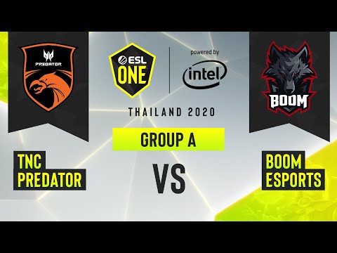 Dota2 - BOOM Esports vs. TNC Predator - Game 2 - ESL One Thailand 2020 - Group A - AS