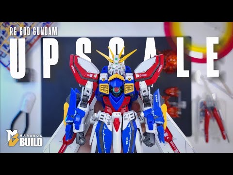 RG GOD GUNDAM | UPSCALE 1/100 | ASMR BUILD | FATCAT