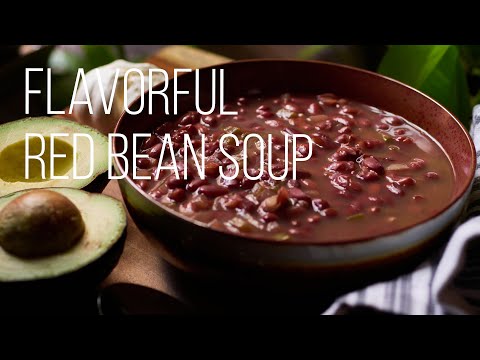 Flavorful Red Bean Soup in an Instant Pot