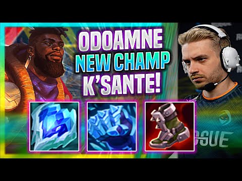 ODOAMNE IS READY TO PLAY NEW CHAMP K'SANTE! | Odoamne Plays K'sante Top vs Aatrox! | Season 2022