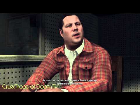 L.A. Noire: Perfect Interrogation - Hugo Moller at Centrral Station [The Golden Butterfly Case]
