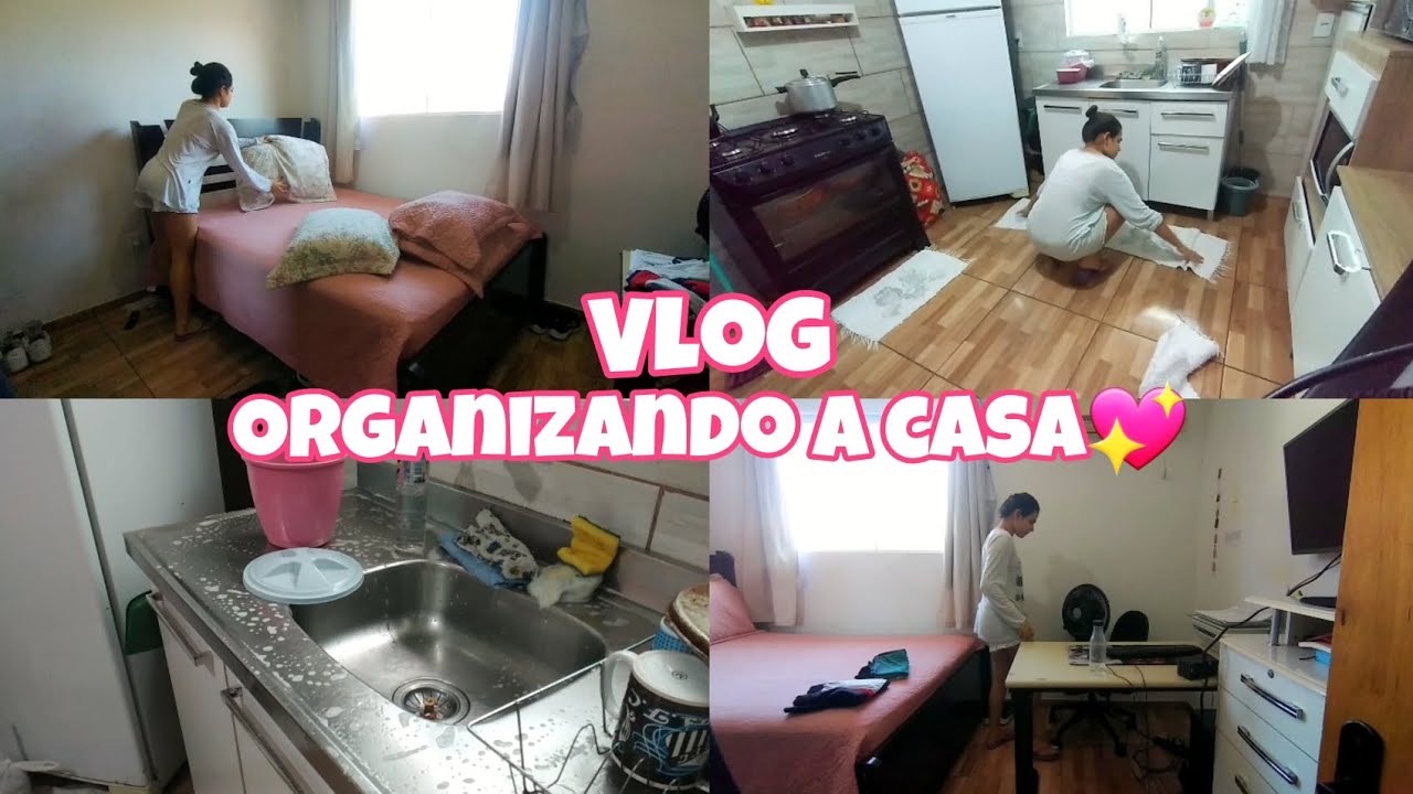 VLOG:ORGANIZANDO A CASA💖