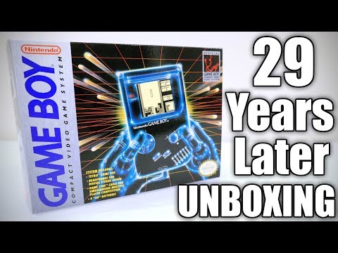 Unboxing GAME BOY 29 Years Later