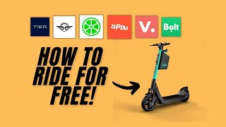 How to ride E-Scooters for FREE! 🐲