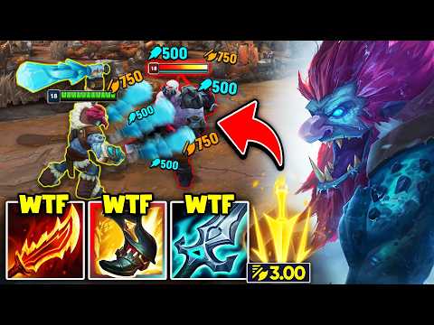 When Trundle hits 3.00 Attack Speed, it's a little unfair... (LITERAL WHAC-A-MOLE)