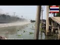 Thailand Diesel Turbo Long tail Boat VS American V8 Jet Boat !!