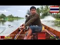 Thailand Diesel Turbo Long tail Boat VS American V8 Jet Boat !!